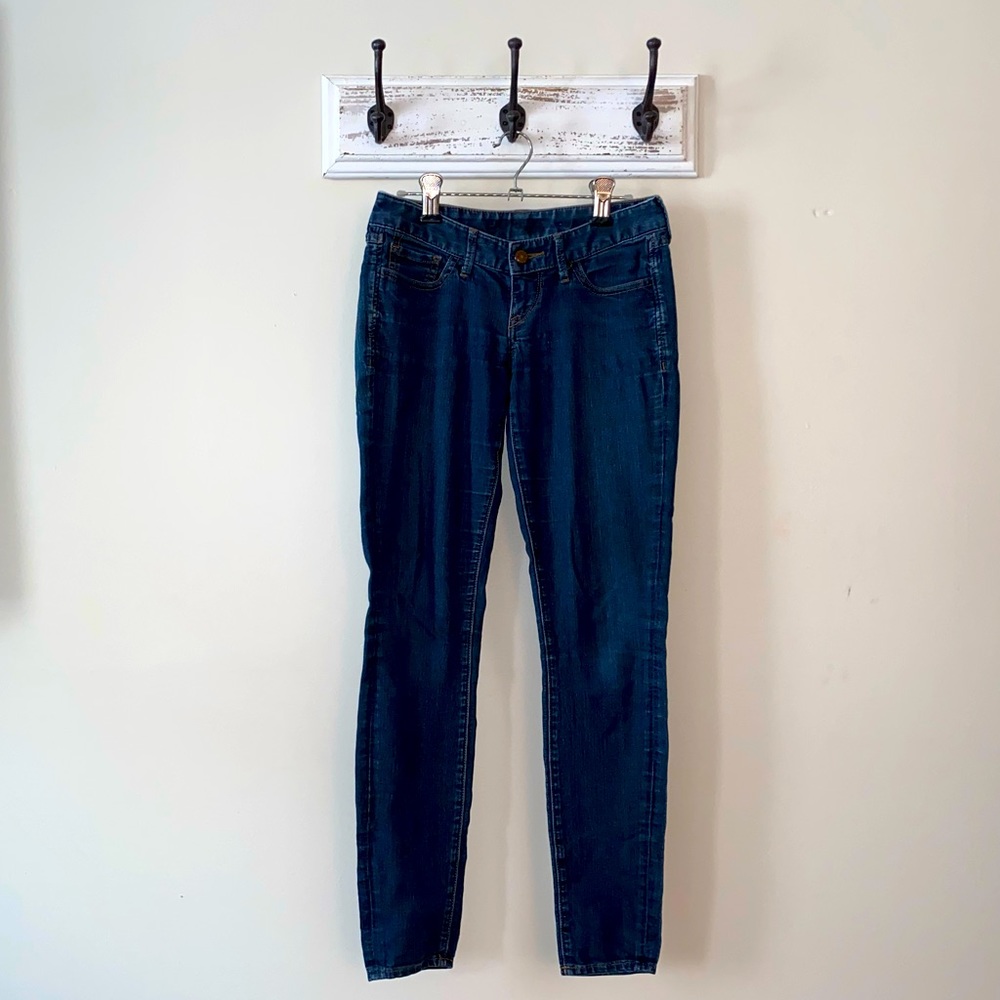 Express skinny leg soft jeans